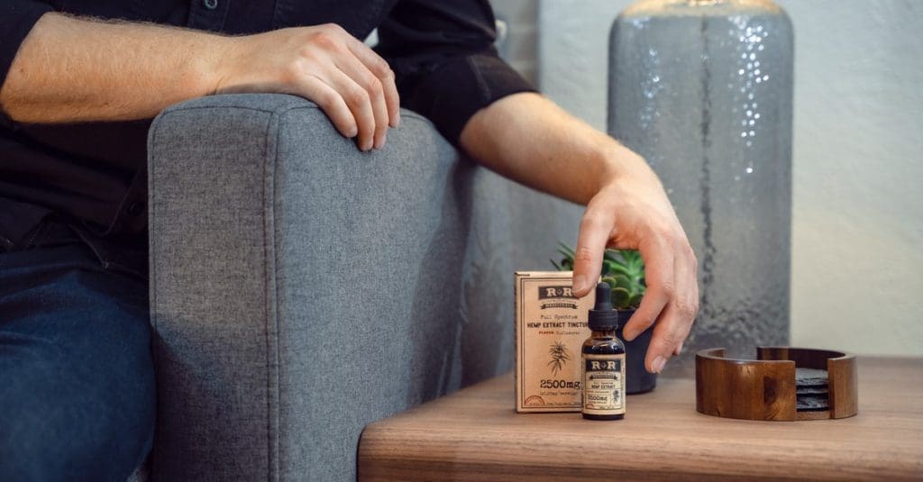 This image shows a CBD product which is the topic of this article.