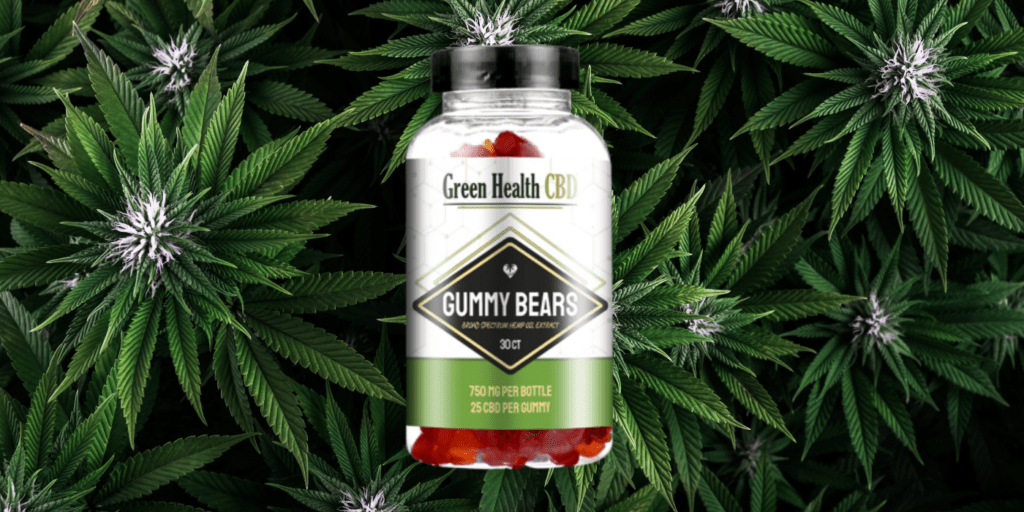 This picture shows Green Health CBD product which was promoted in this article.