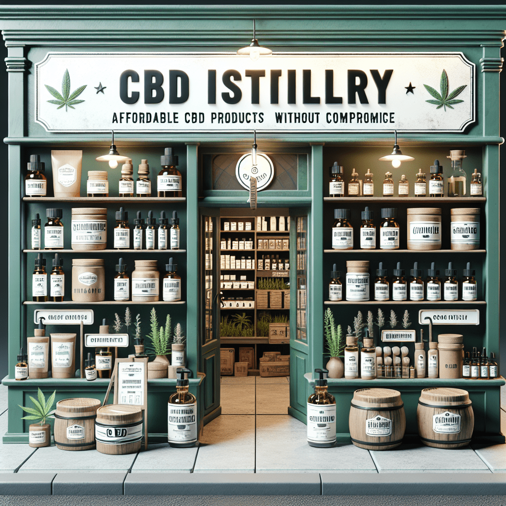 CBDistillery: Affordable CBD Products Without Compromise