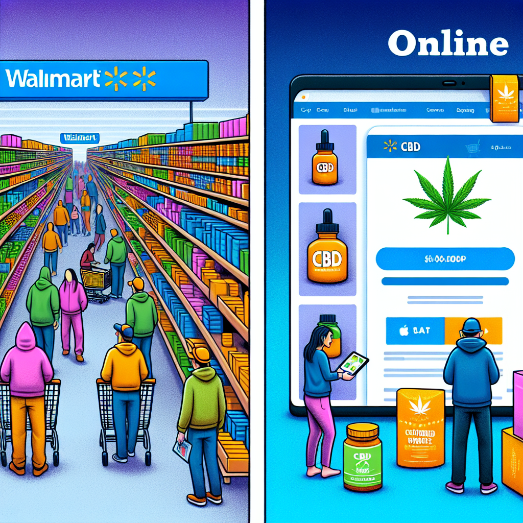 Why You Shouldn’t Buy CBD from Walmart but Online