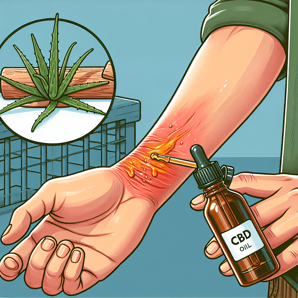How CBD Can Soothe Skin Burns