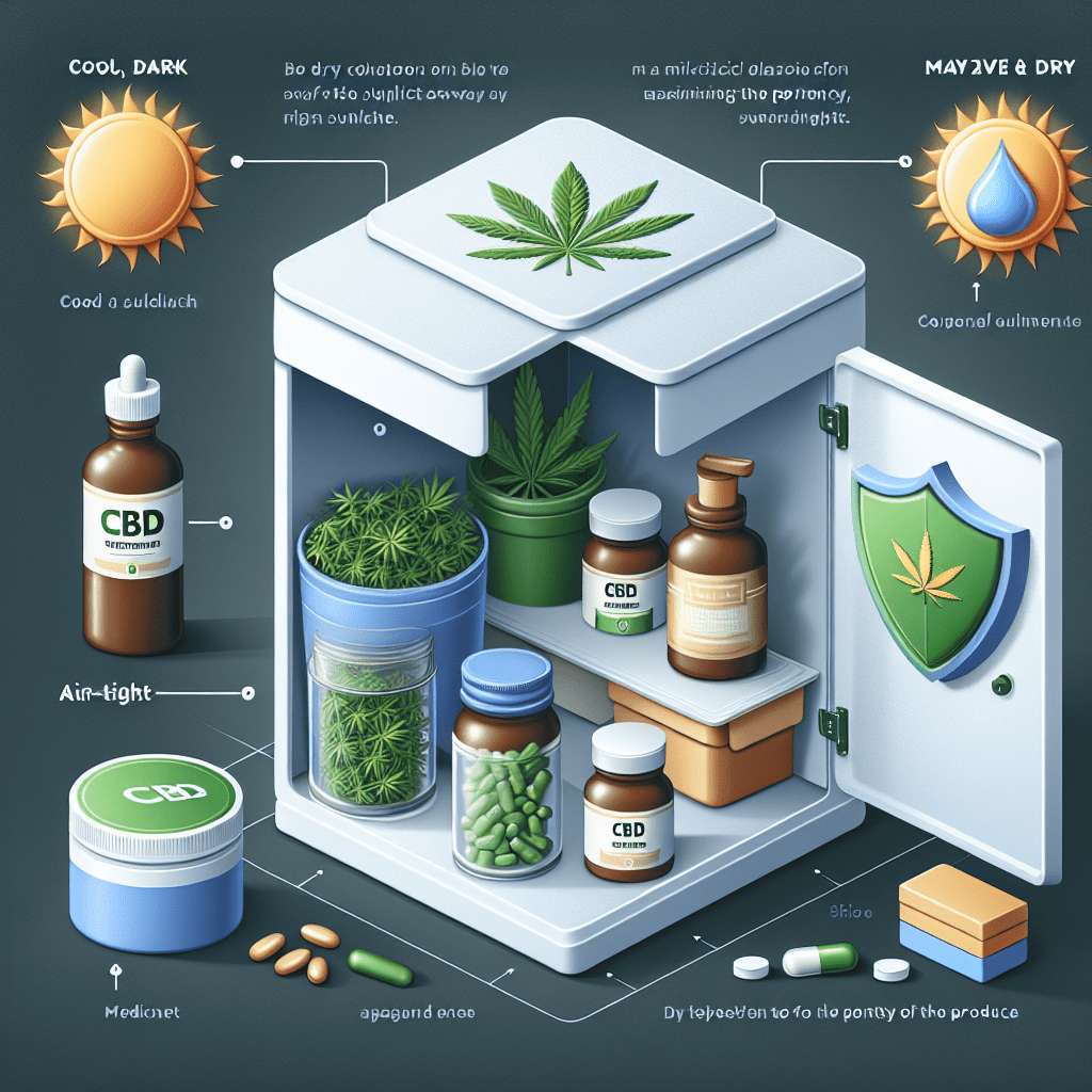 How to Store CBD Products for Maximum Potency