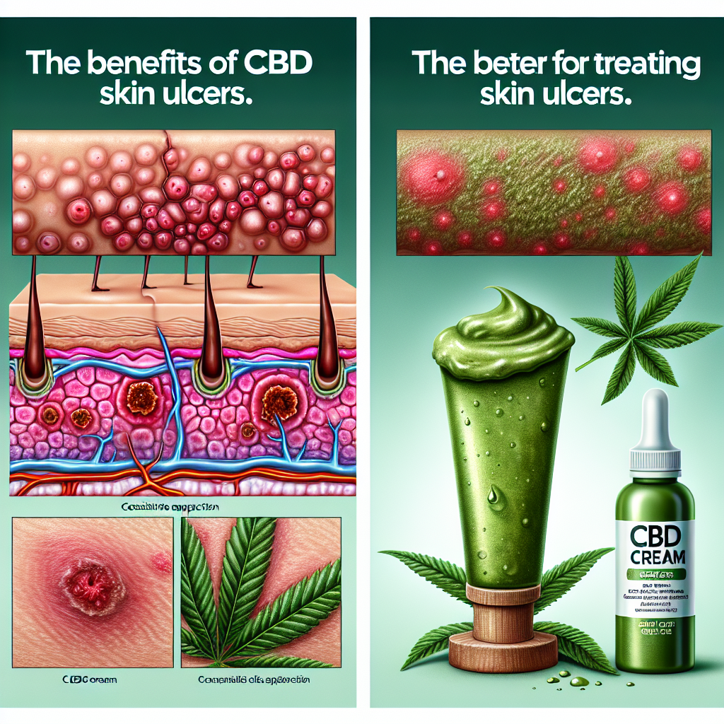 The Benefits of CBD for Treating Skin Ulcers