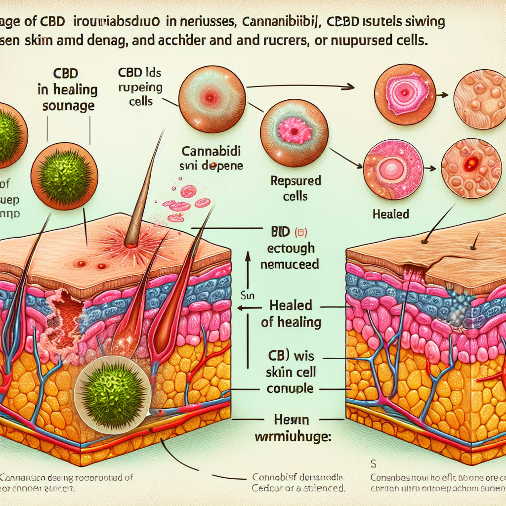 The Role of CBD in Healing Skin Wounds