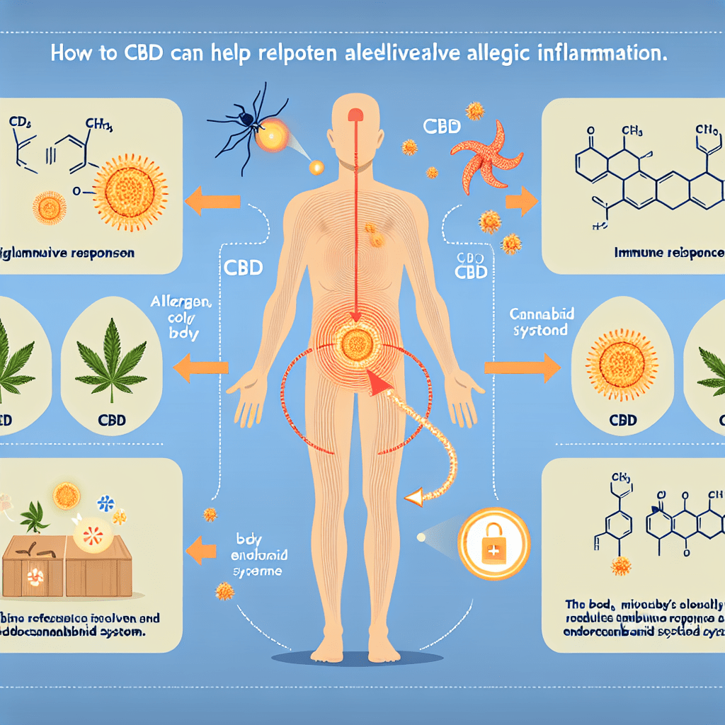 How CBD Can Help with Allergic Inflammation