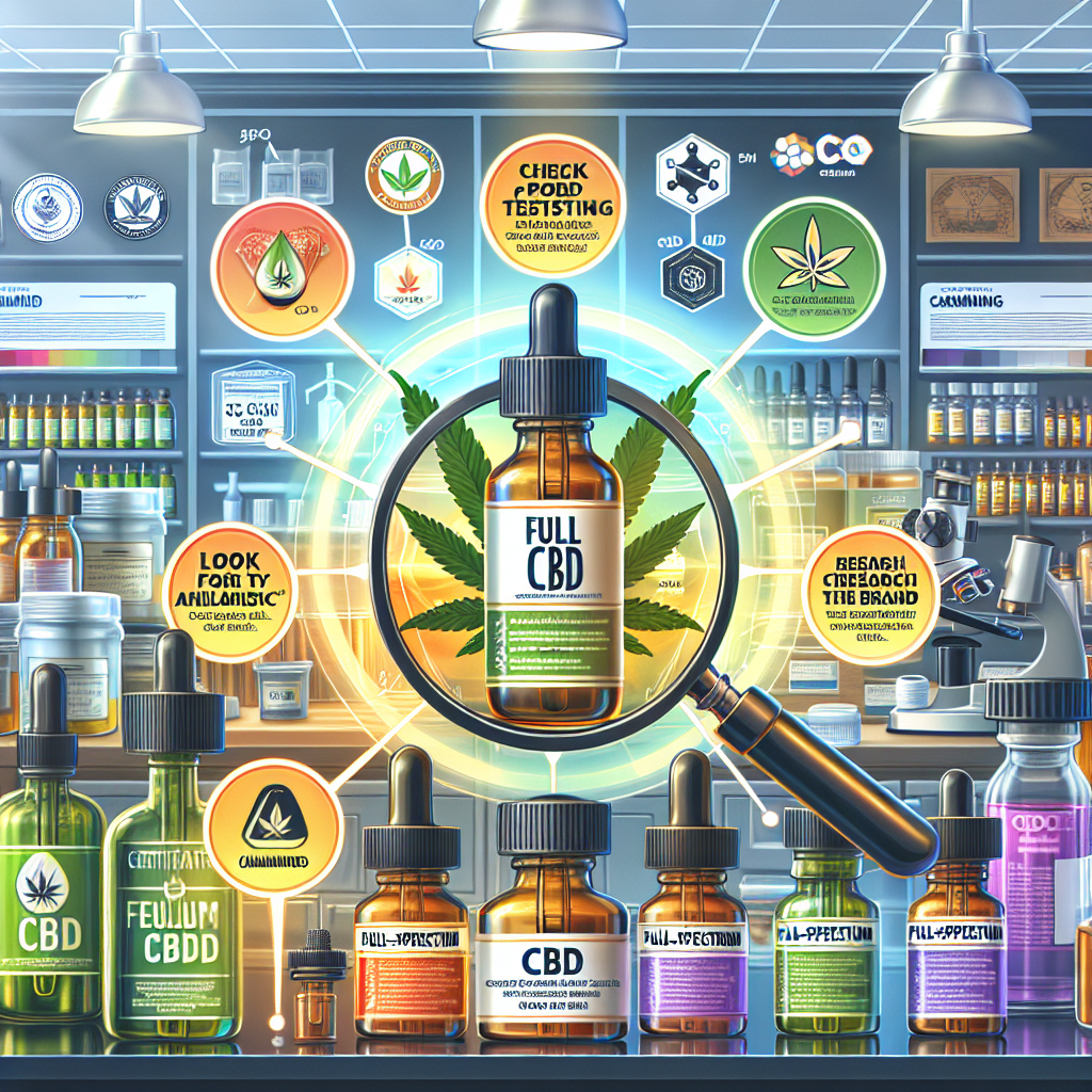 How to Ensure You’re Buying Full-Spectrum CBD