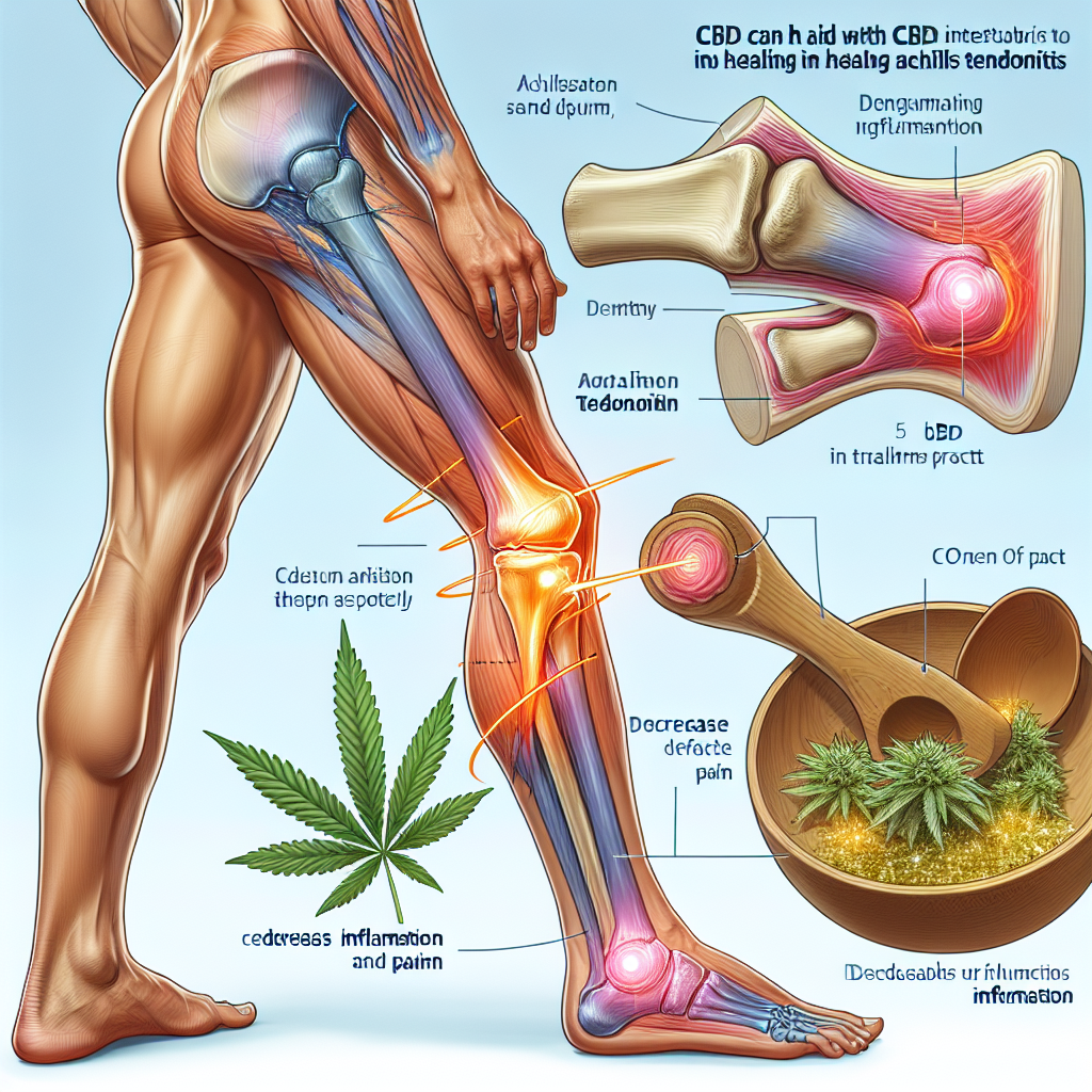 How CBD Can Aid in Recovery from Achilles Tendonitis