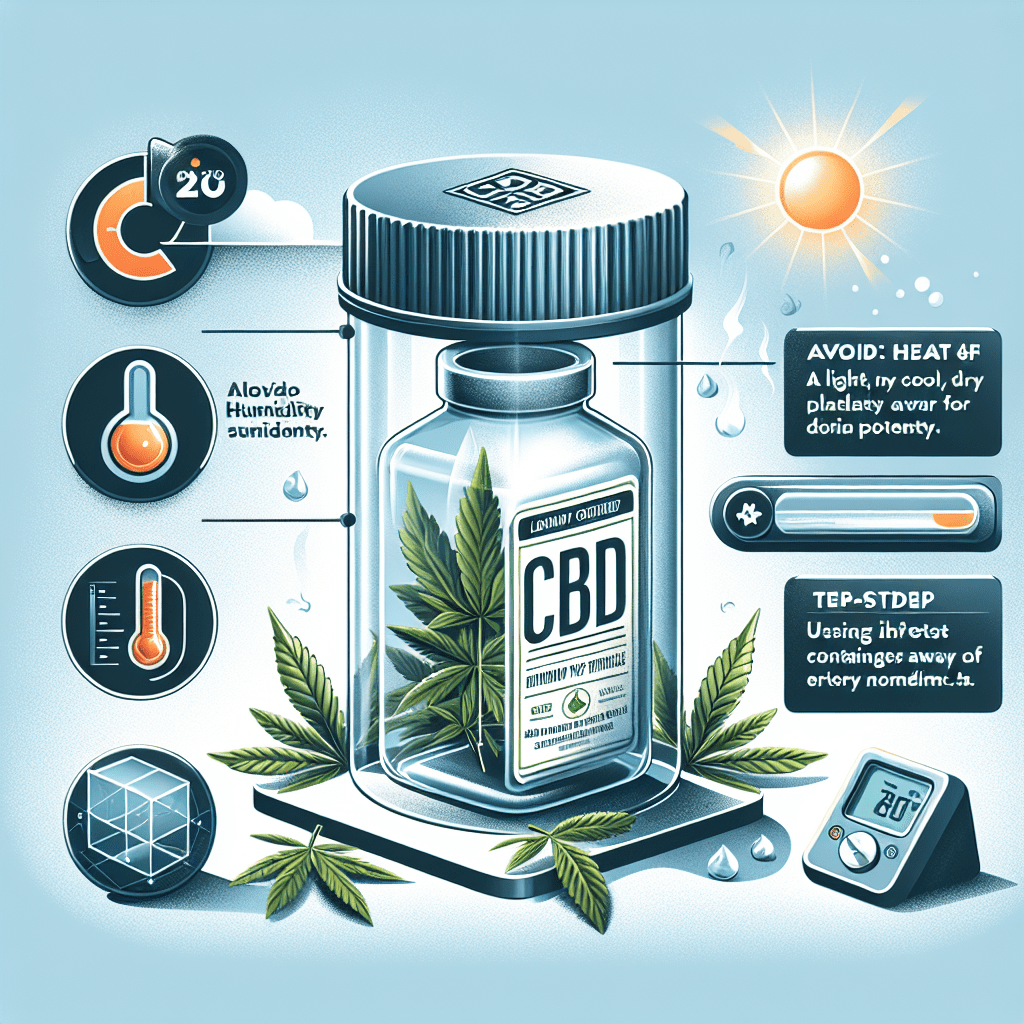 How to Store CBD Products for Maximum Potency