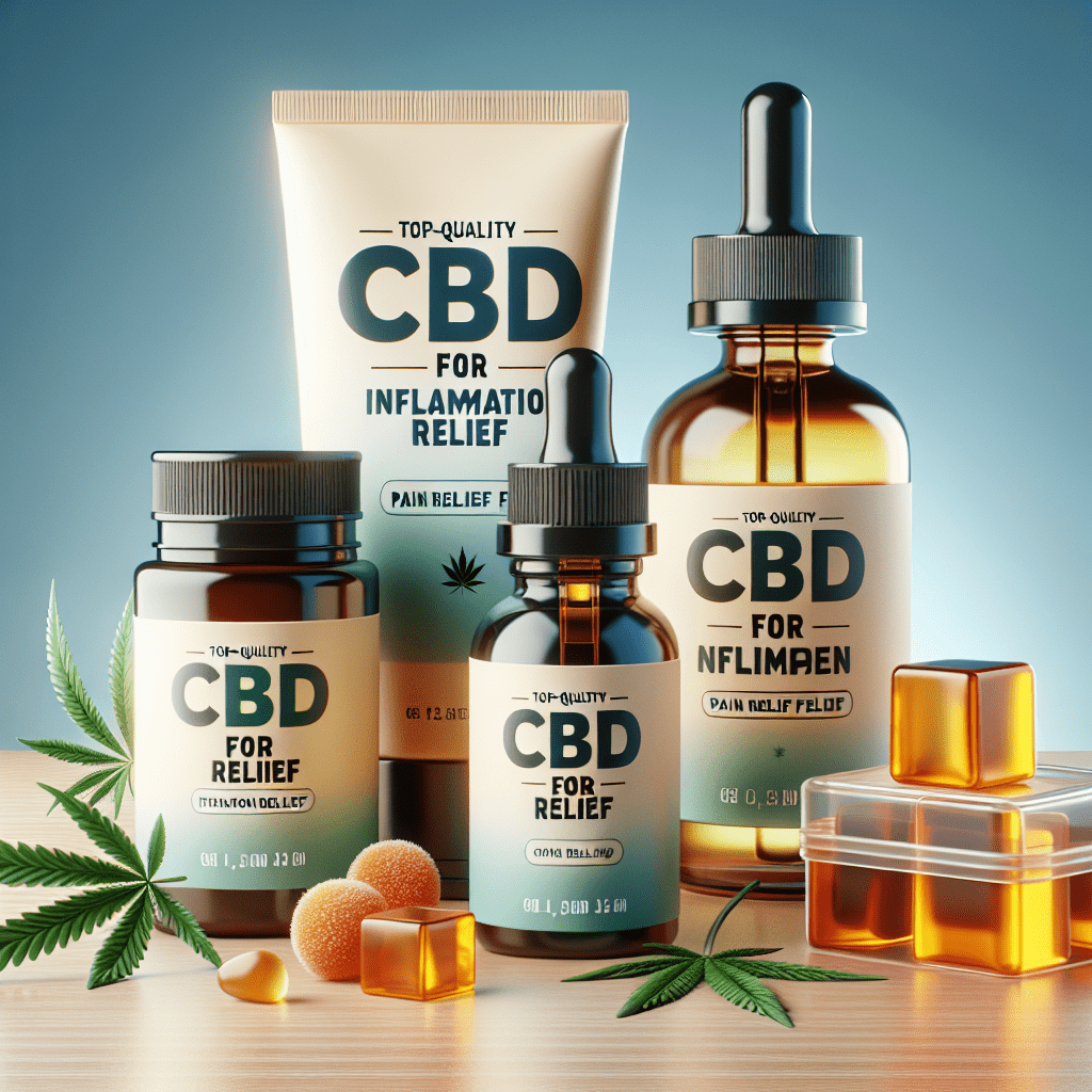 The Best CBD Products for Inflammation Relief