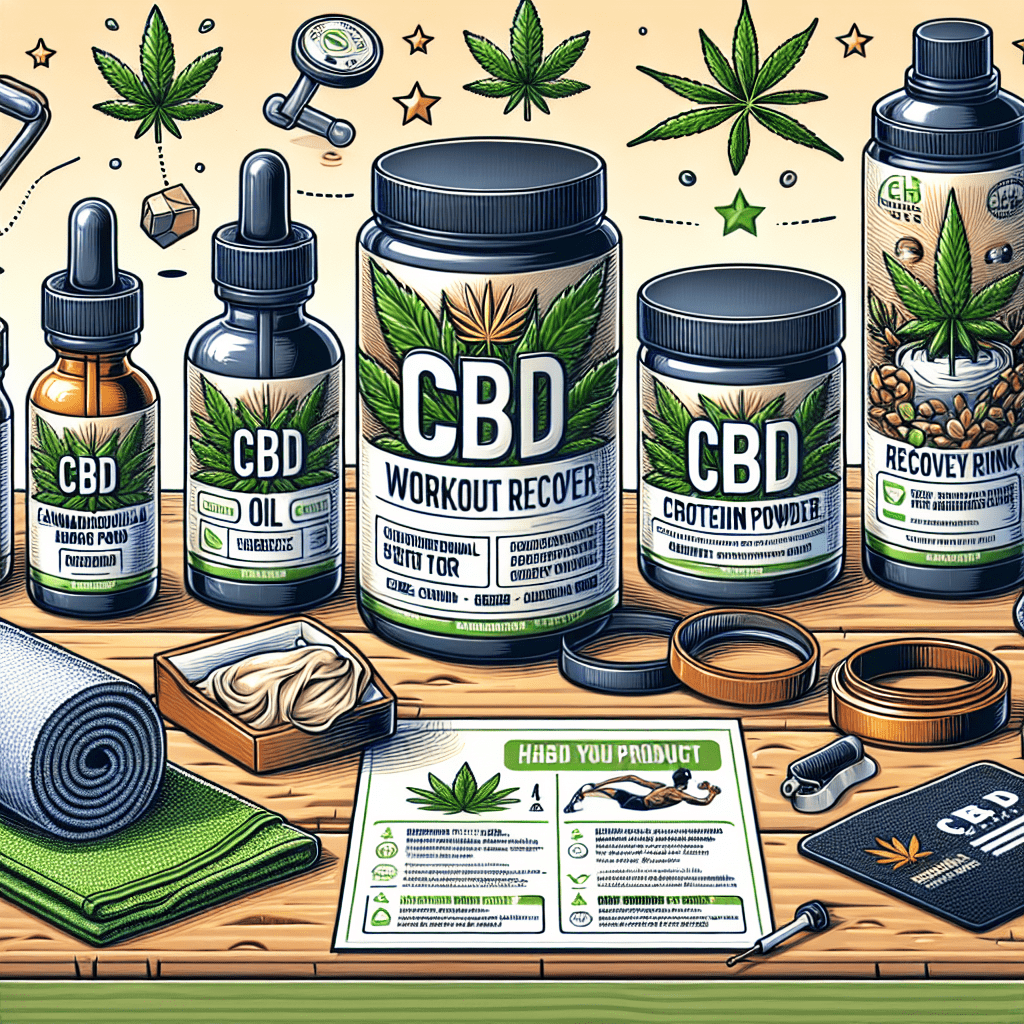 CBD for Workout Recovery: Top Products Reviewed