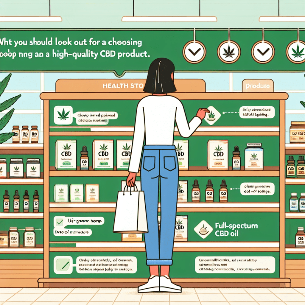 How to Choose a High-Quality CBD Product