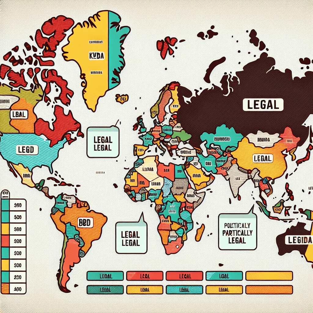 The Legality of CBD in Different Countries