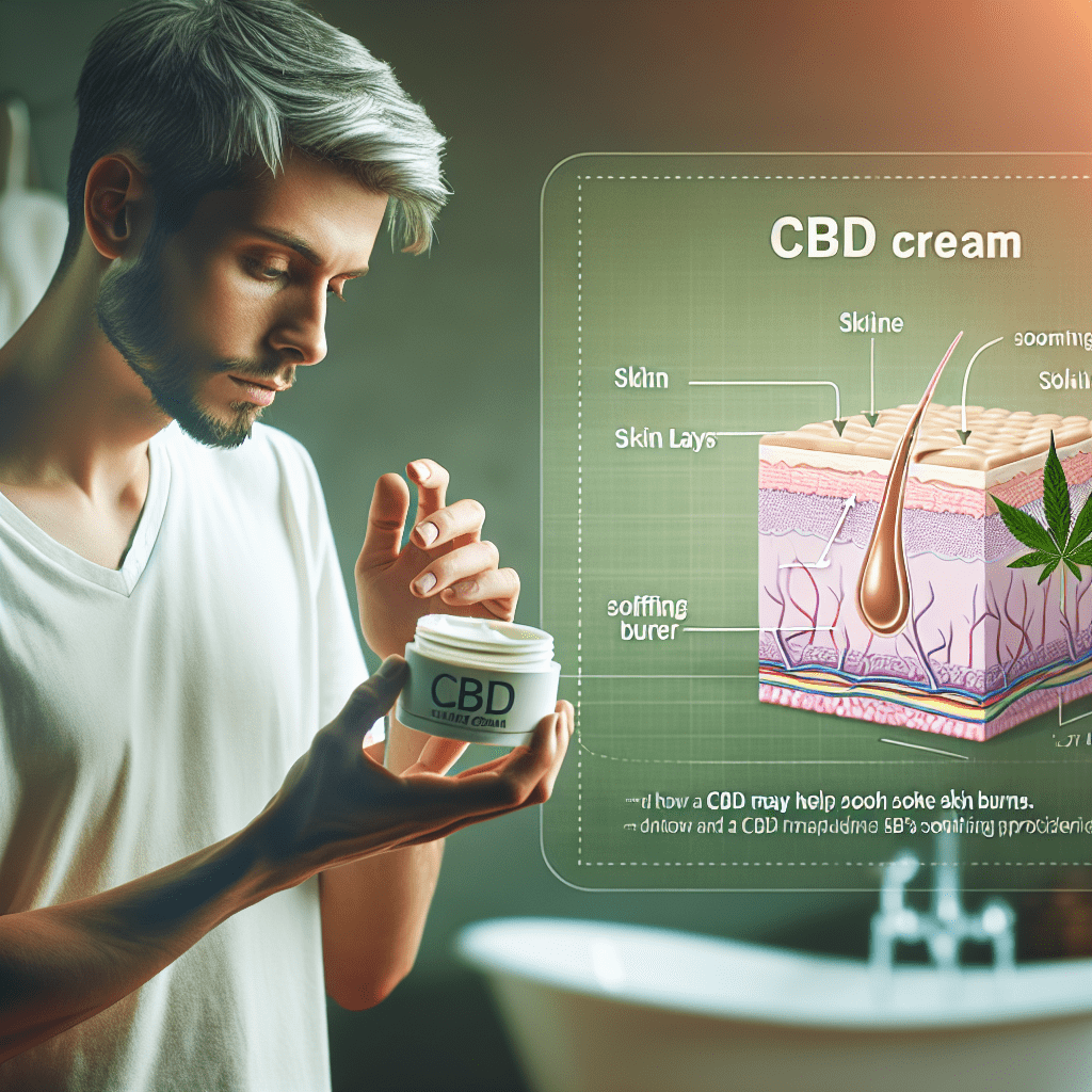 How CBD Can Soothe Skin Burns