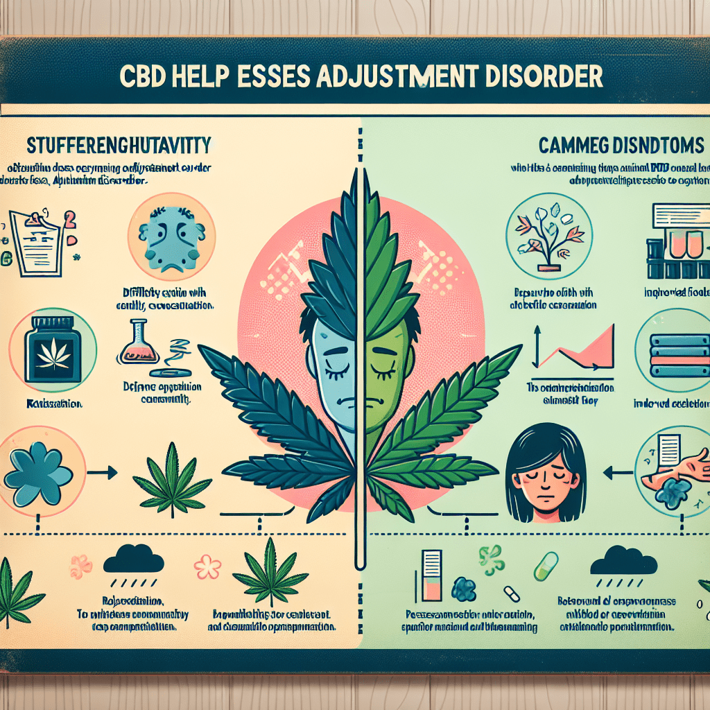 How CBD Can Help with Adjustment Disorder Symptoms