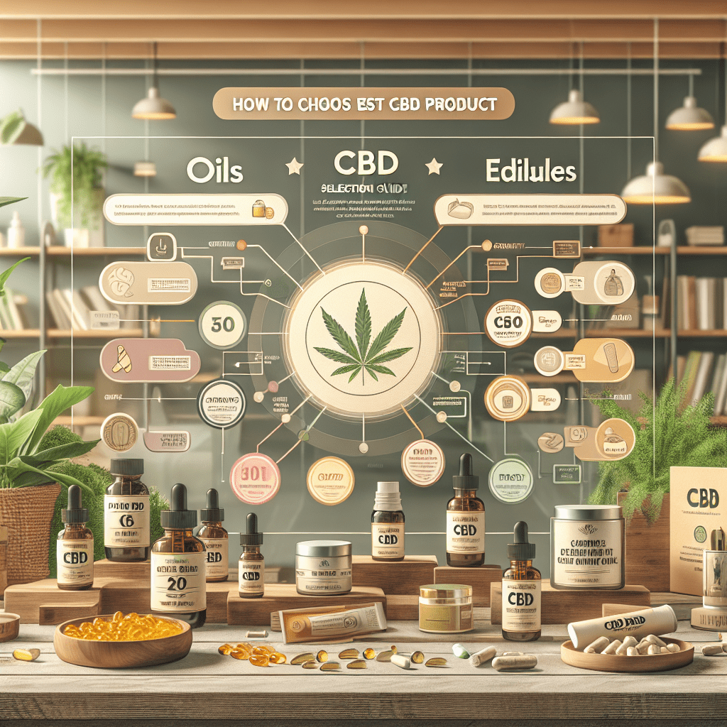 How to Choose the Best CBD Product for You