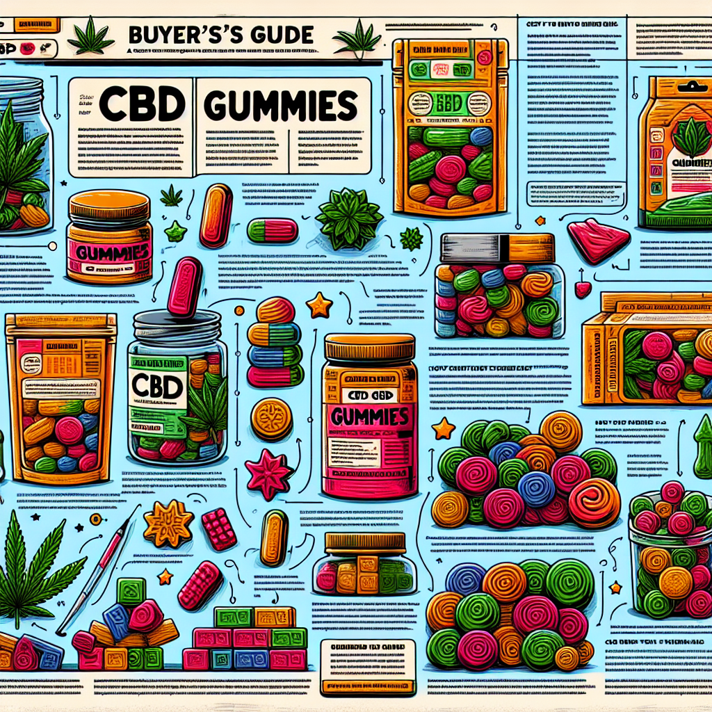Buying CBD Gummies: A Buyer’s Guide