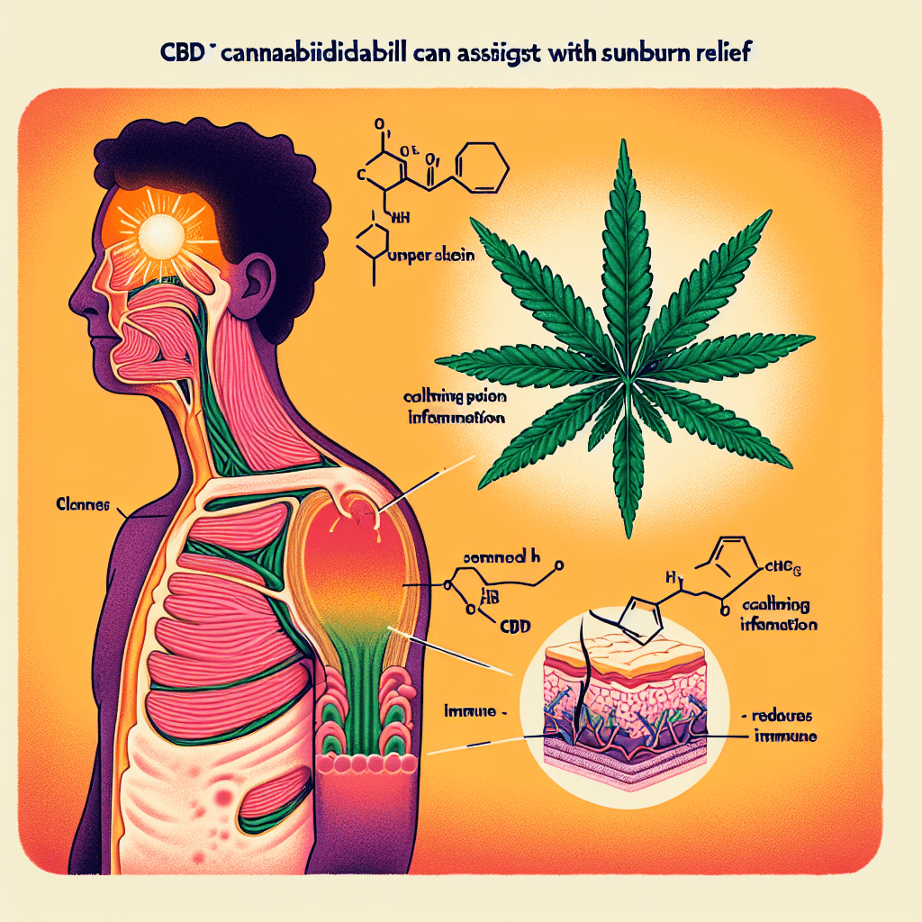 How CBD Can Help with Sunburn Relief
