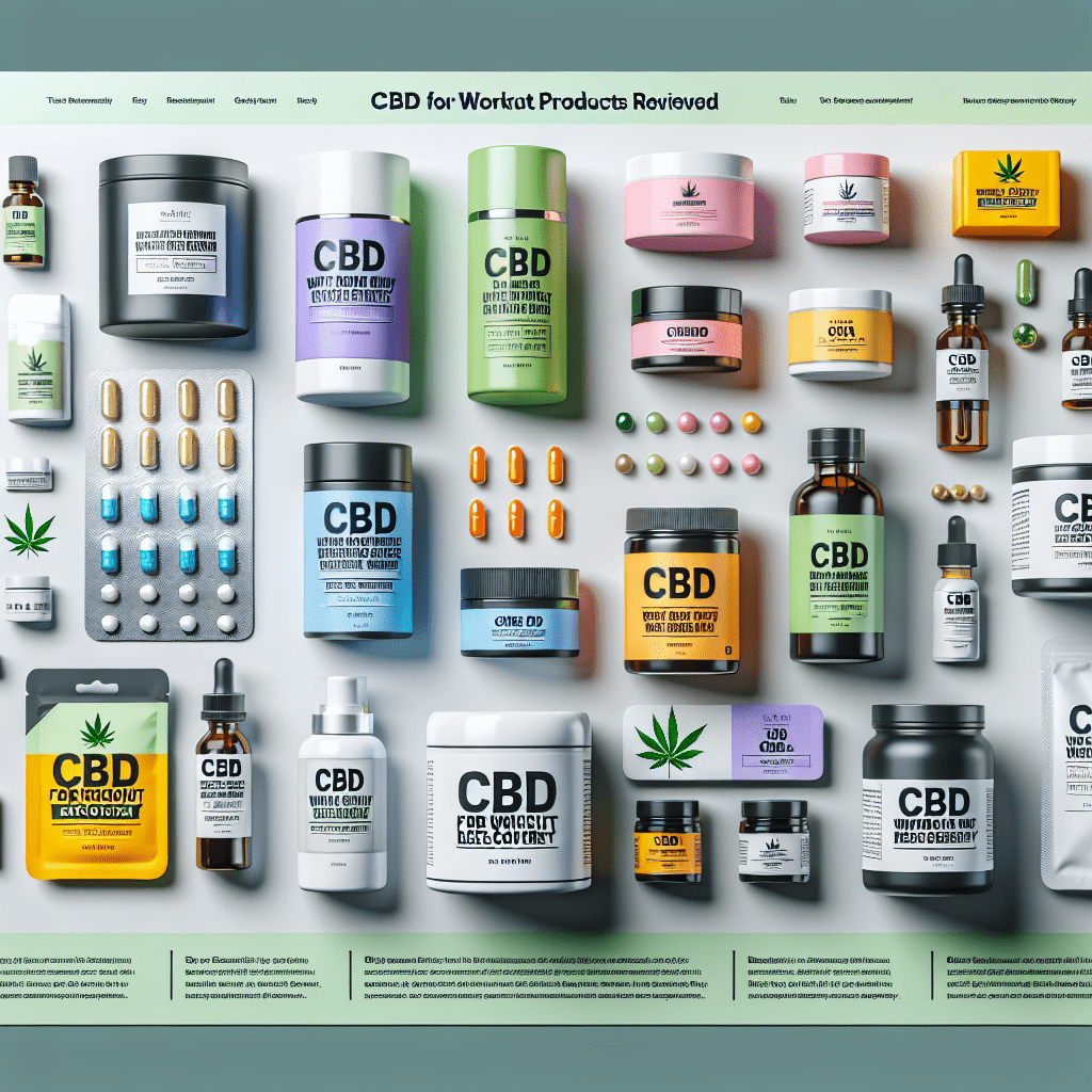 CBD for Workout Recovery: Top Products Reviewed