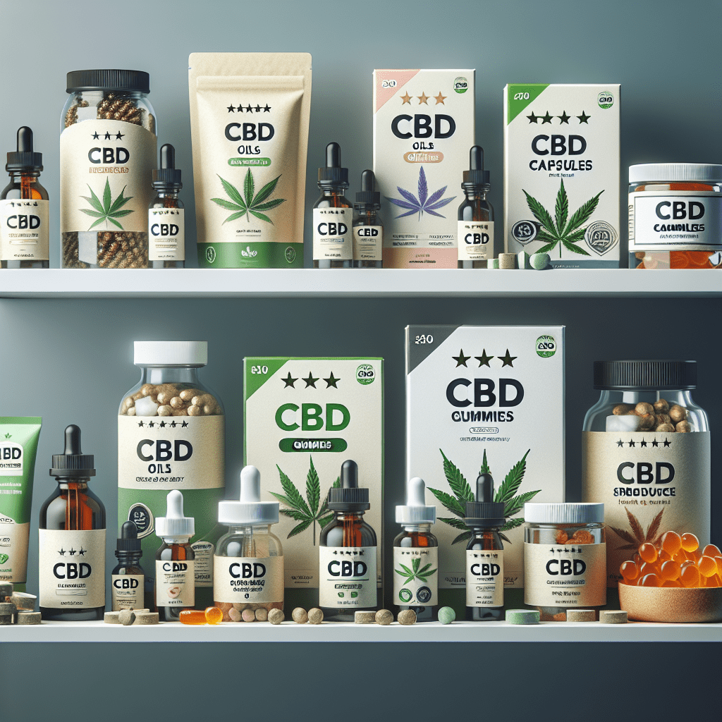 The Best CBD Products for Stress Relief: Reviews and Ratings
